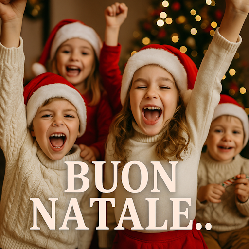 Copertina Buon Natale, Gesù bambino